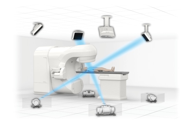 放射線治療装置用動体追跡システム SyncTraX FX4 version