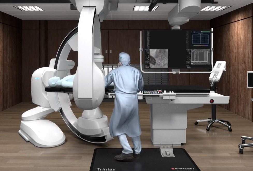 血管撮影システム Trinias B12s with SCORE Opera : 株式会社島津製作所