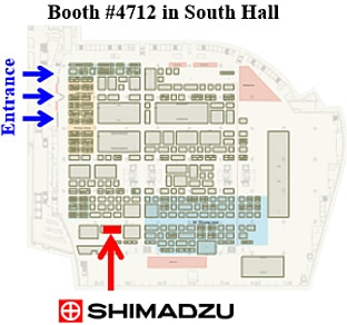 島津ブース South Hall, Booth #4712