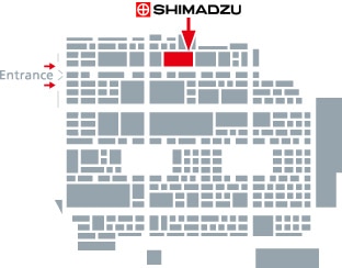 島津ブース　South Hall, Level 3, Booth #1334